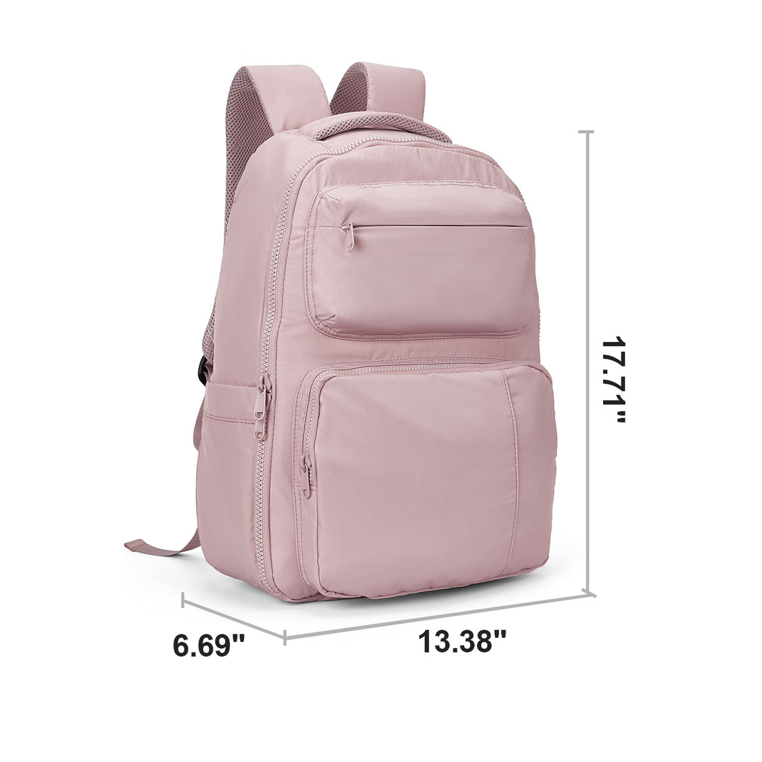 Multi-Pockets Large Nylon Travel Laptop Backpack 9