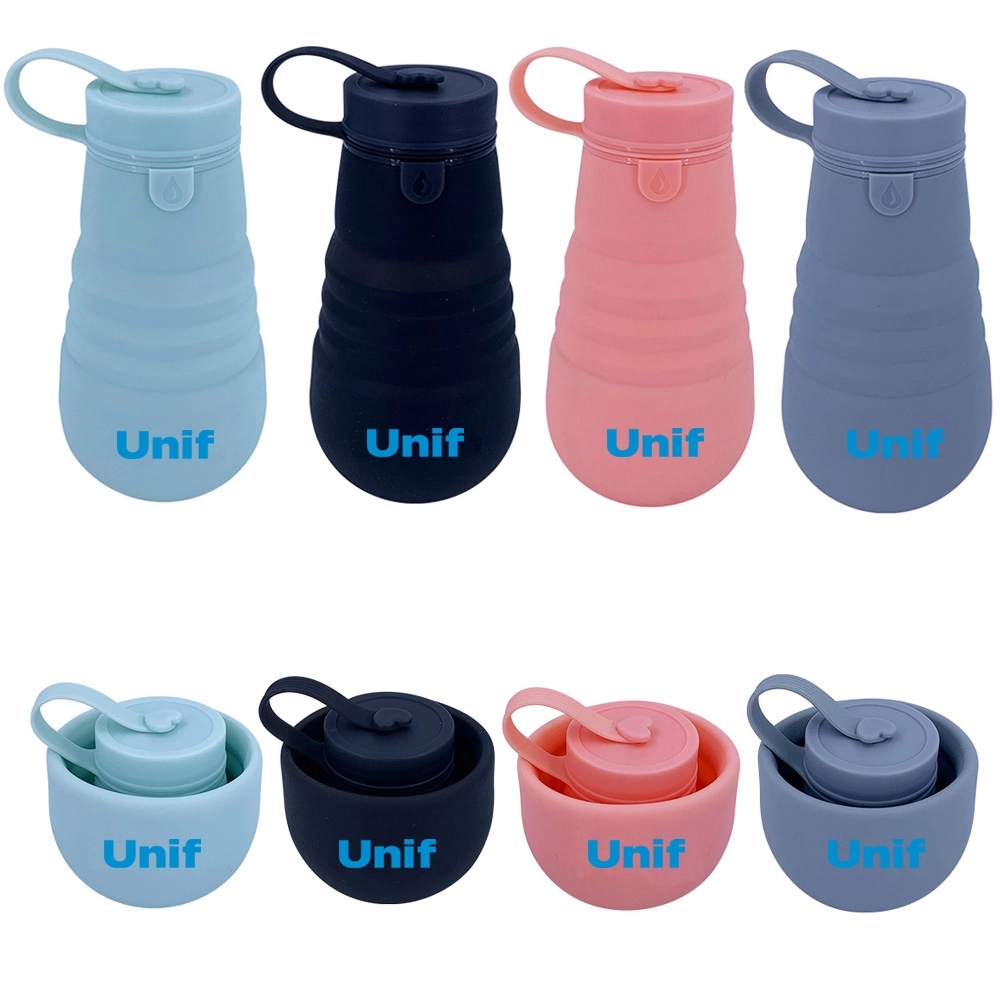 Silicone Collapsible Water Bottle 1