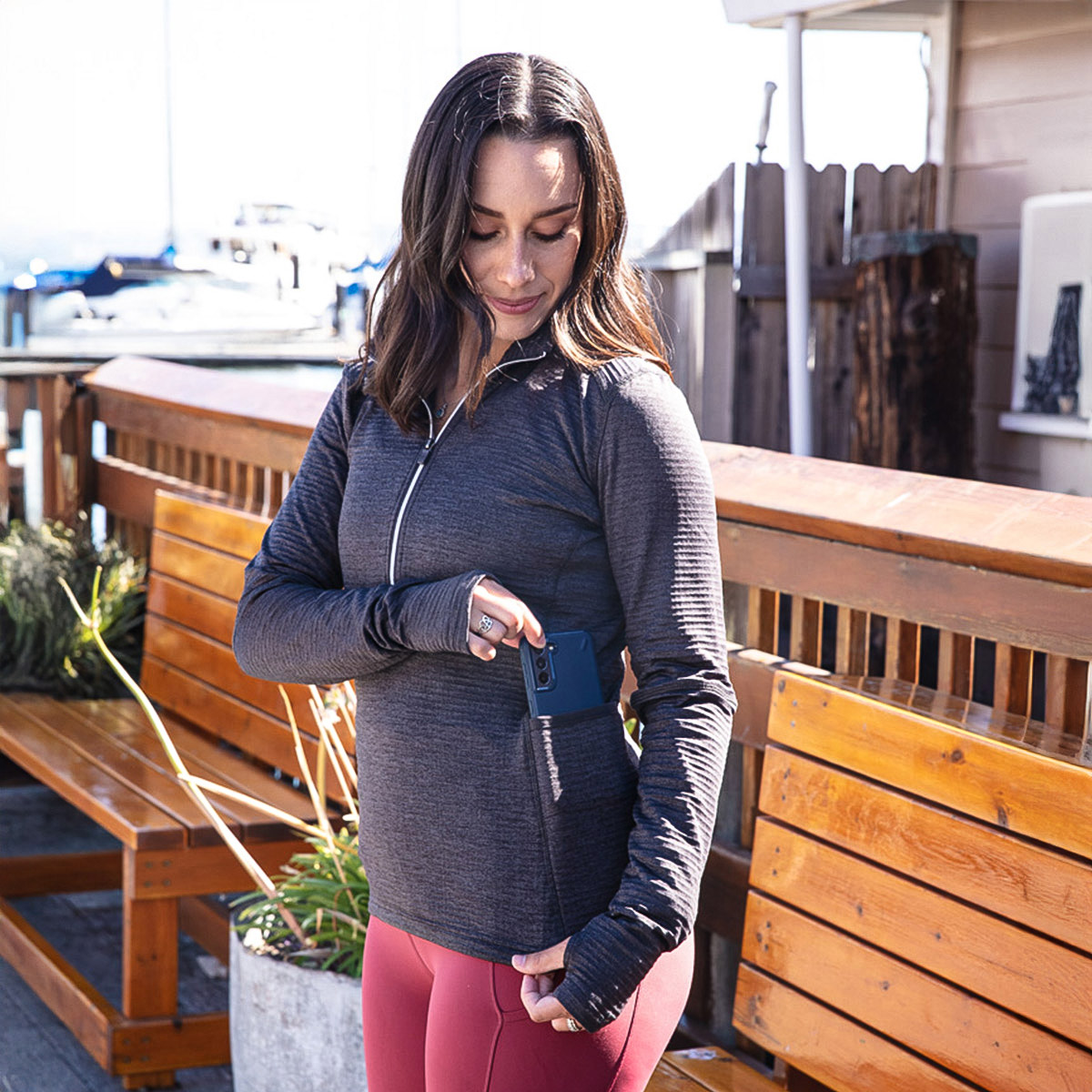 Ladies Laguna Lightweight Pullover, custom hoodie or sweatshirt with logo imprint 6