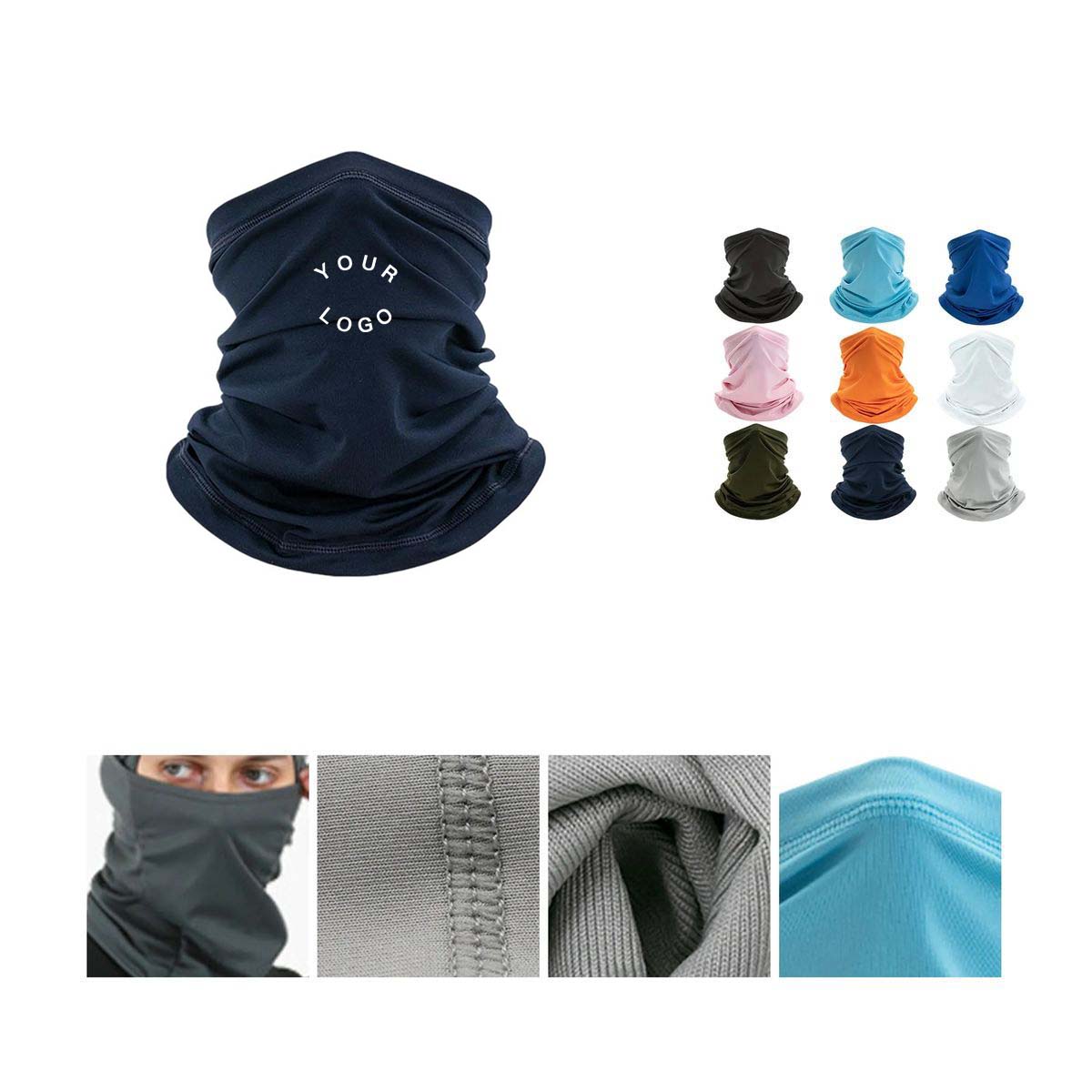 UV Blocking Neck Gaiter Comfortable and Stretchy 13
