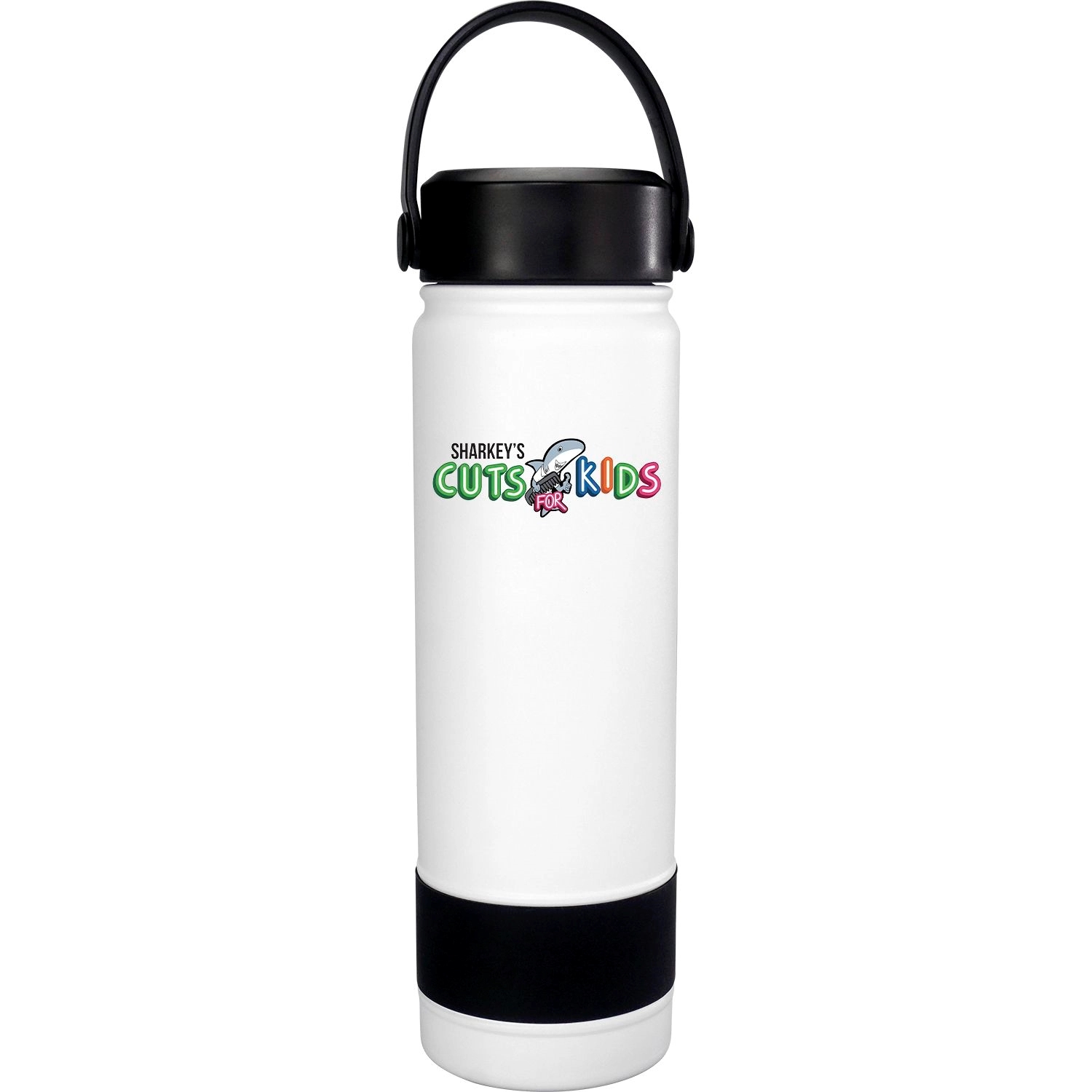 Colorful Metal Top 24 oz. Banded Bottle, custom water bottle with logo imprint 5