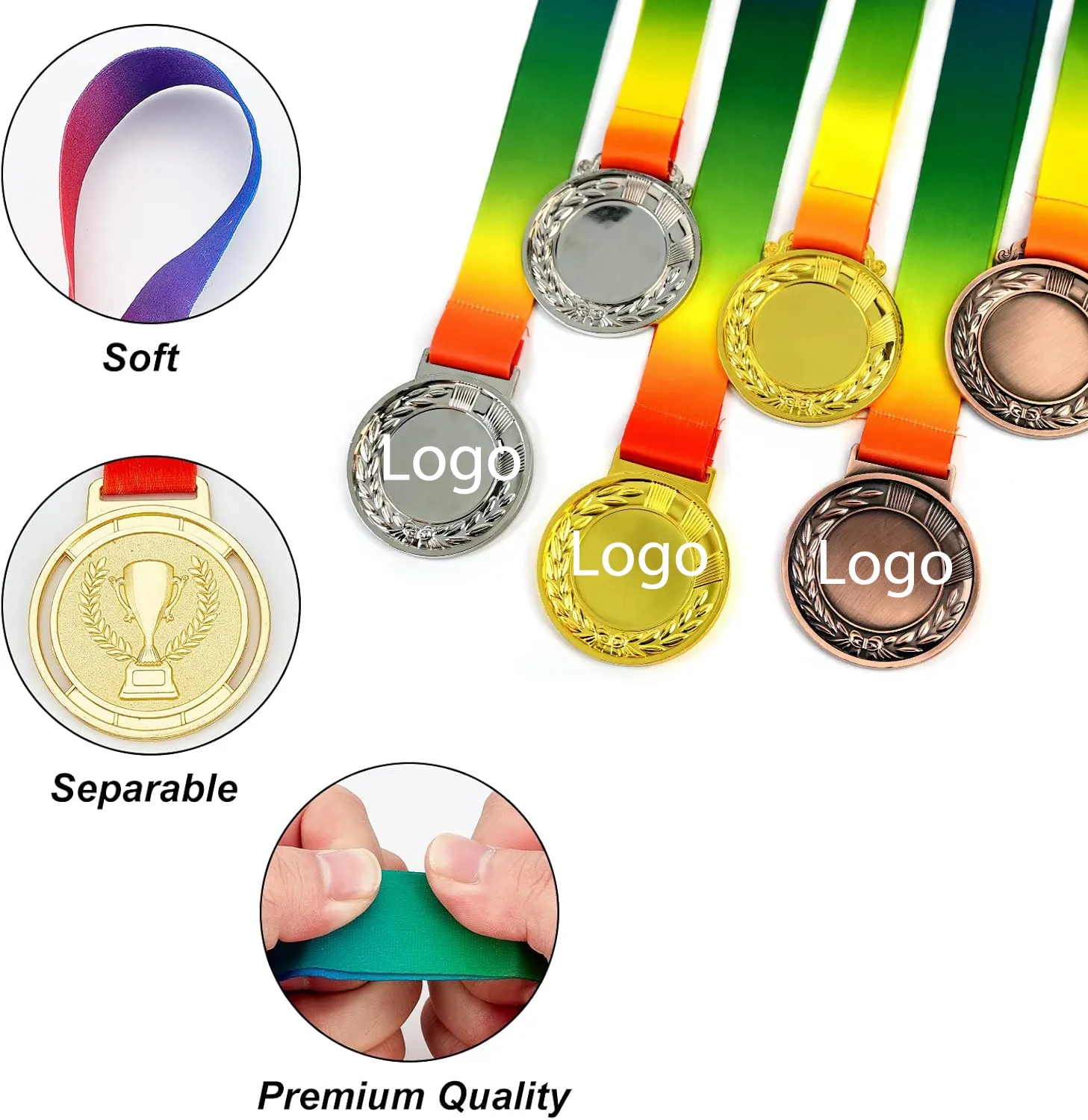 Blank Award Medals 4