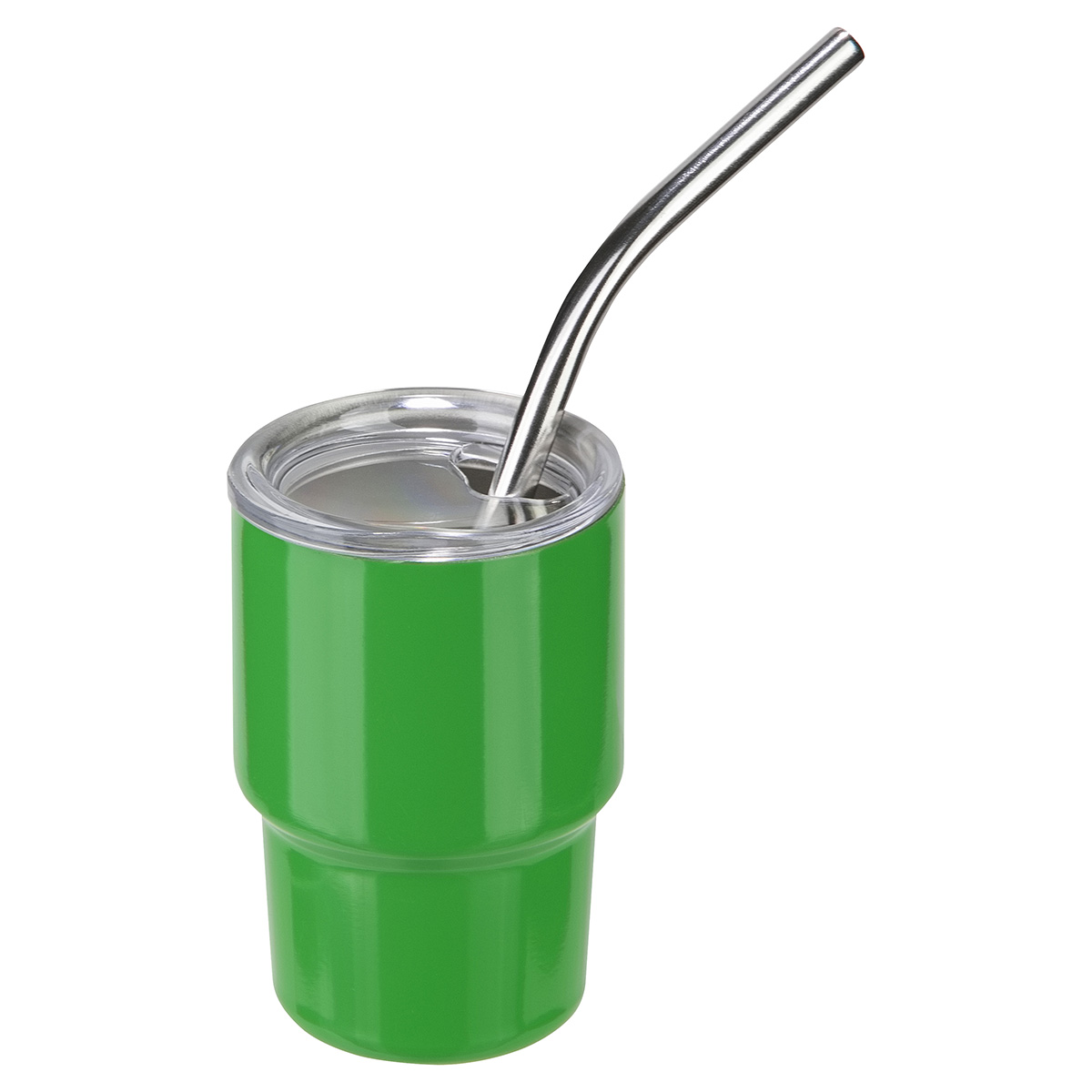 Mini Belmont 3 oz Double-Wall Stainless Steel Tumbler with Straw 6