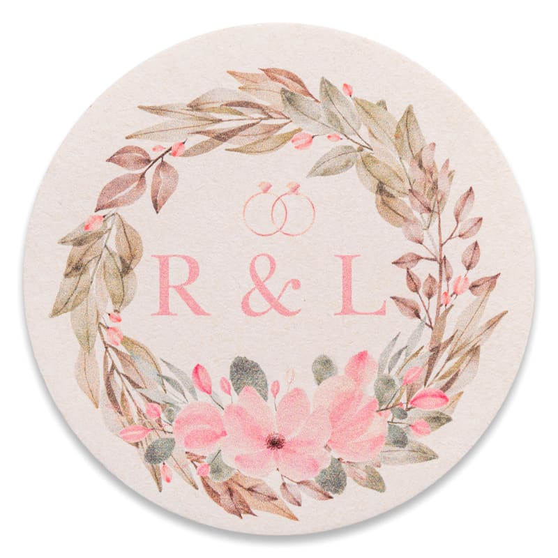 Pulpboard Coasters - 4" Round 6