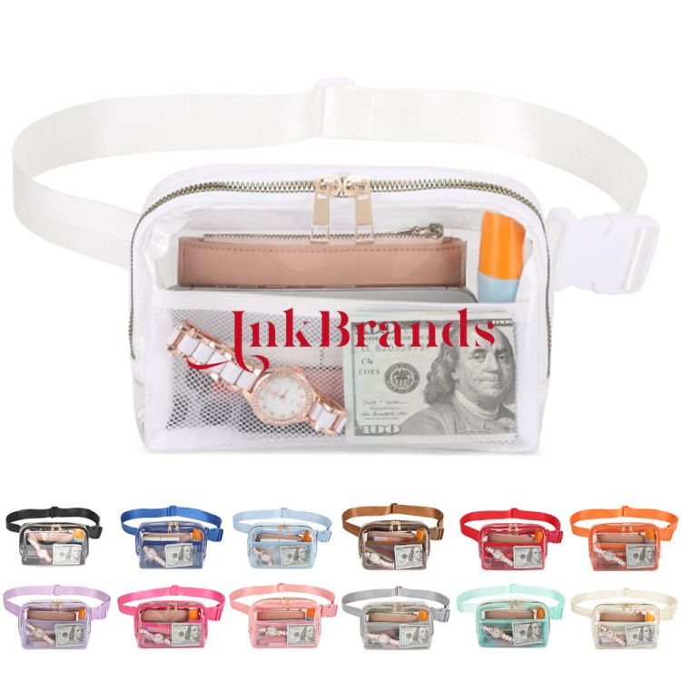Clear Fanny Pack Stadium Approved Belt Bag Unisex 1