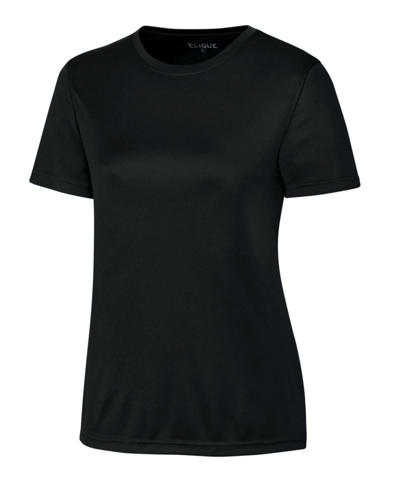 Clique Spin Solution-dyed Performance Jersey Womens Short Sleeve Tee 32
