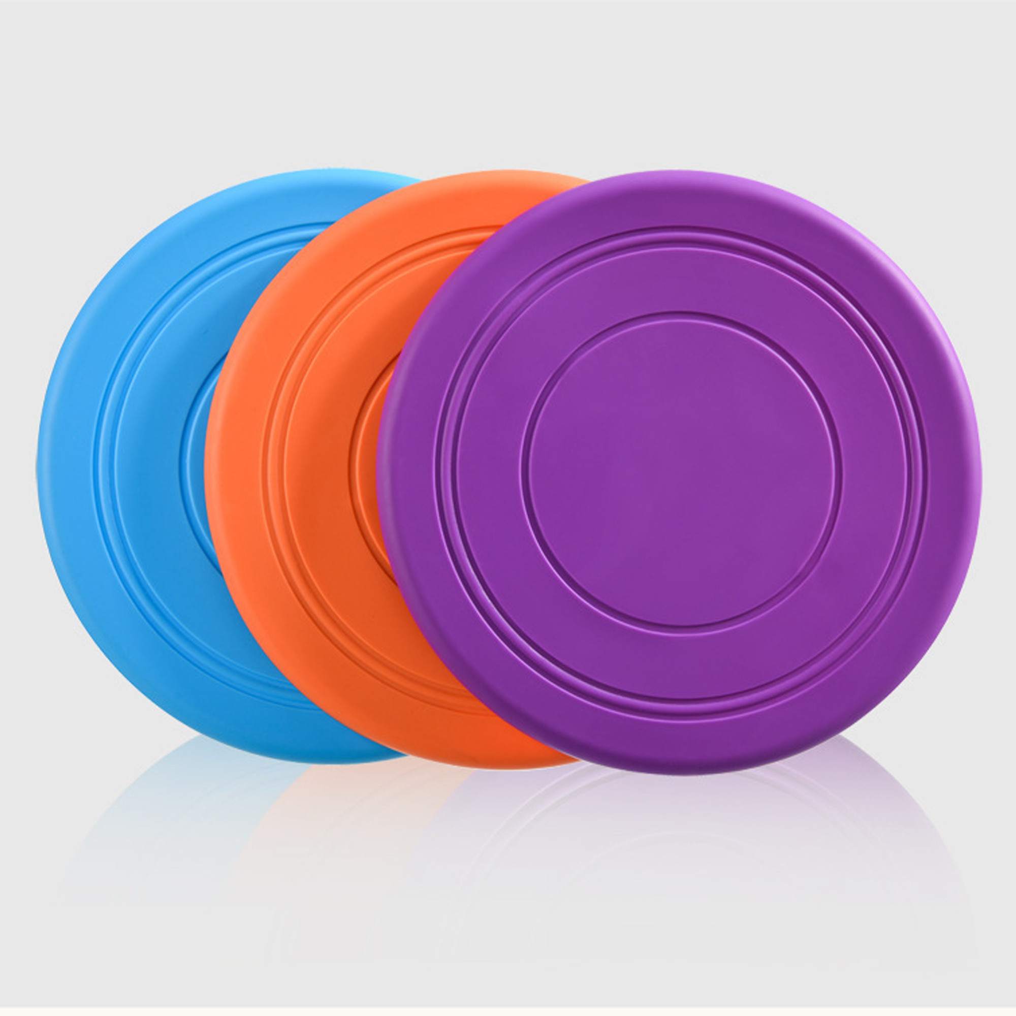 Soft Rubber Flight Disc With Customizable Logo 4