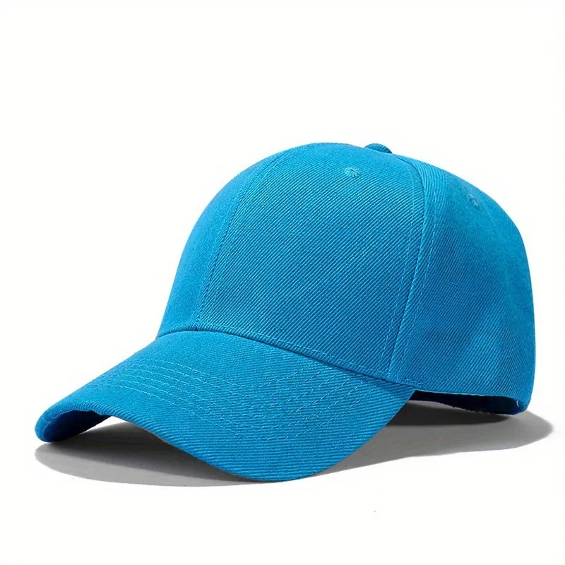Brushed Cotton Twill 6 Panel Baseball Cap 5