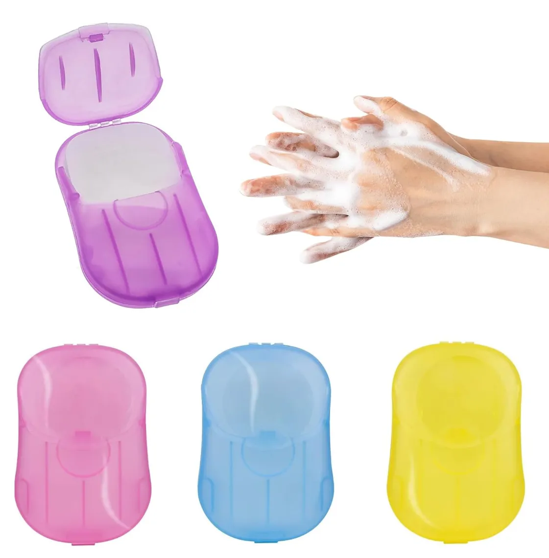 Disposable Hand Washing Paper Soap Sheets 2