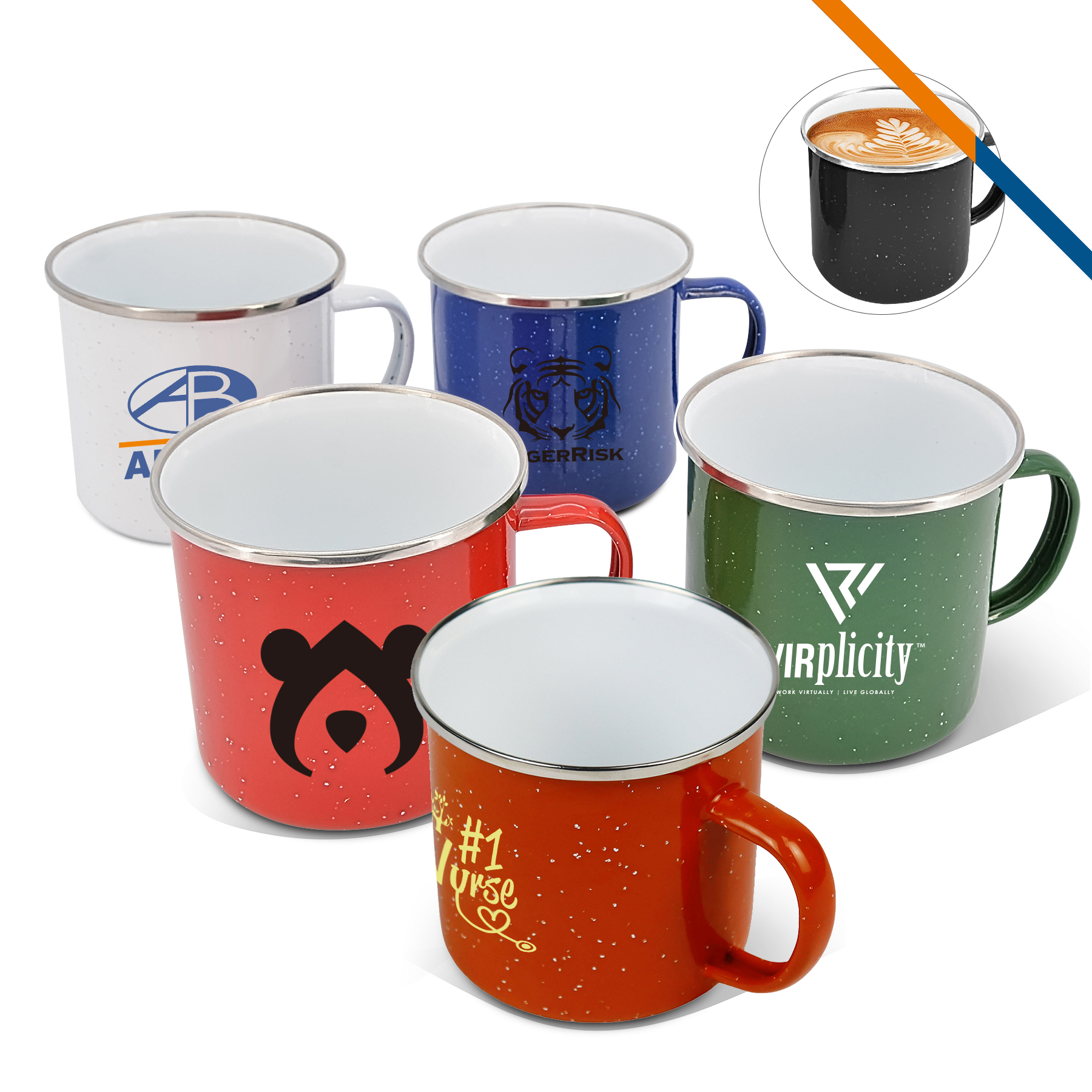 Unbreakable Ploma Enamel Mug 1