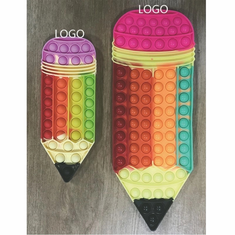 Pencil-Shaped Pop Bubble Toy 1