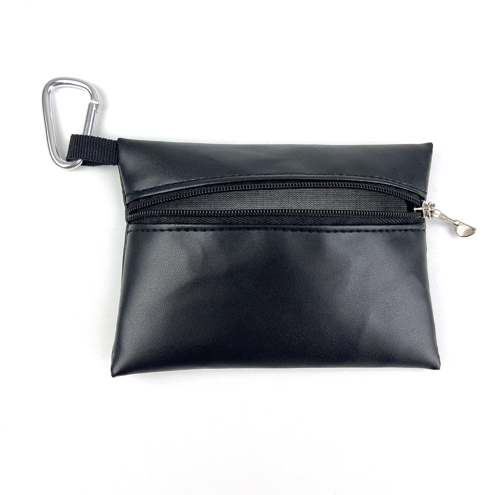 Leatherette Golf Valuables Pouch 2