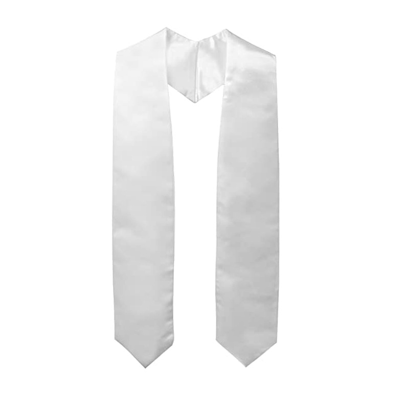 Custom Graduation Solid Color Stole 5