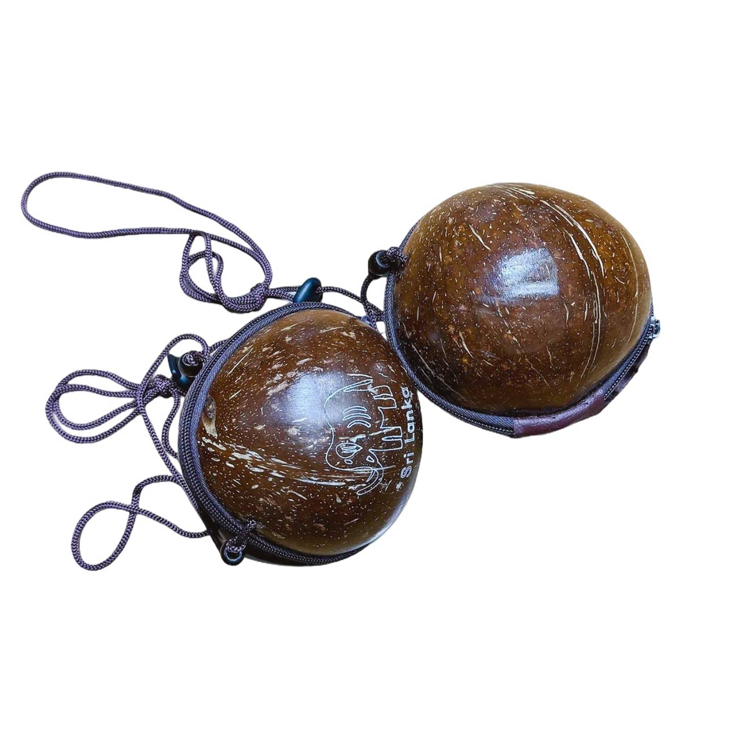 Handmade Coconut Shell Zipper Crossbody Bag 6