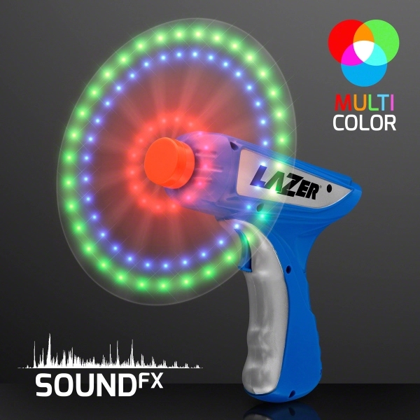 LED Spinning Lights Space Blaster Toy Gun 2