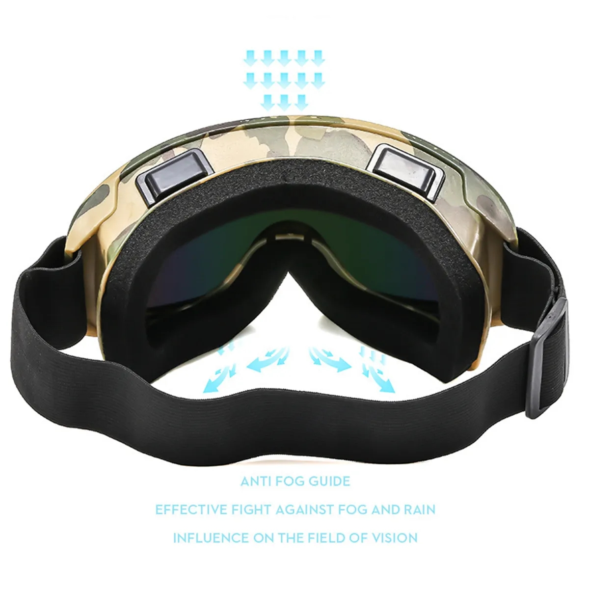 Outdoor Ski Anti-Fog Polarized Windproof Sports Glasses 5