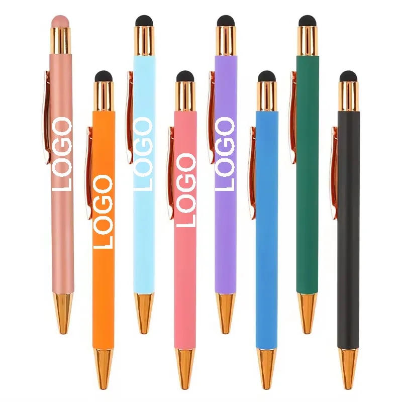 Custom Bowie Softy Rose Gold Stylus Pen 3