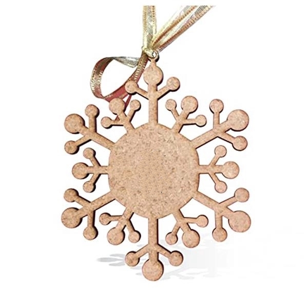 Wooden Snowflake Ornaments 3