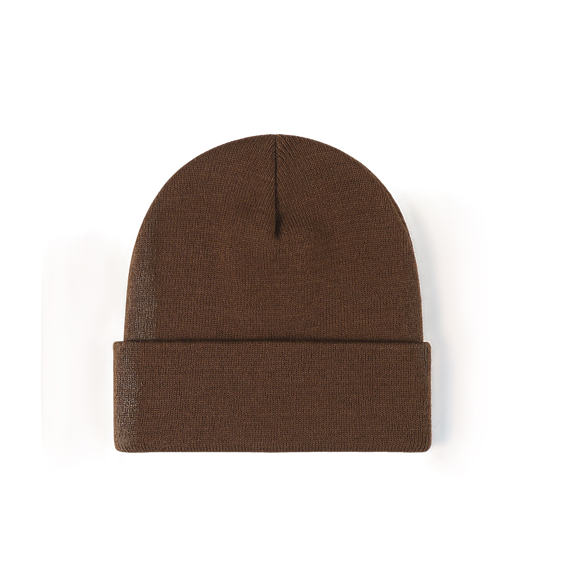 Soft Knit Cuffed Beanie Solid Color 13