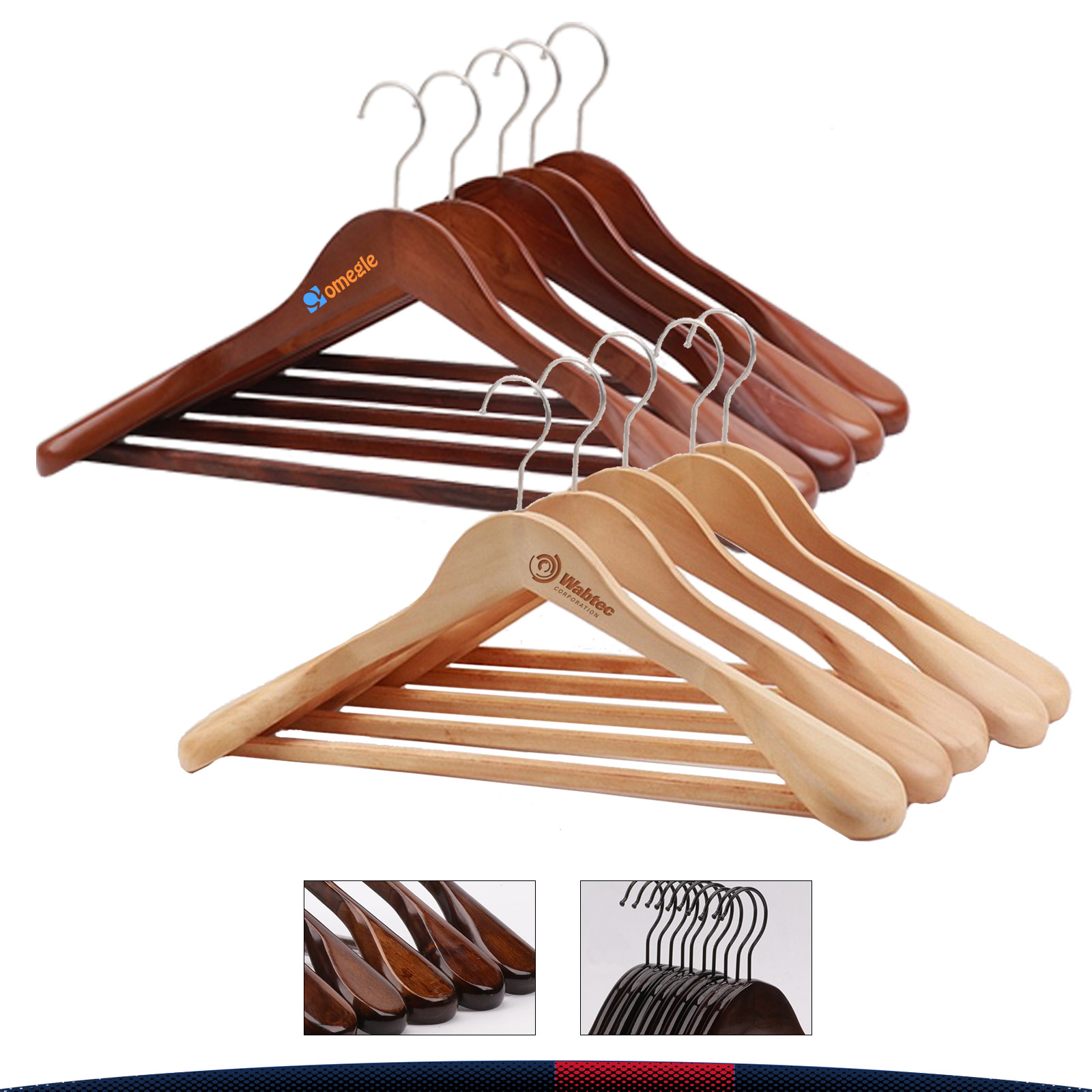 Crovier Wooden Hanger 3
