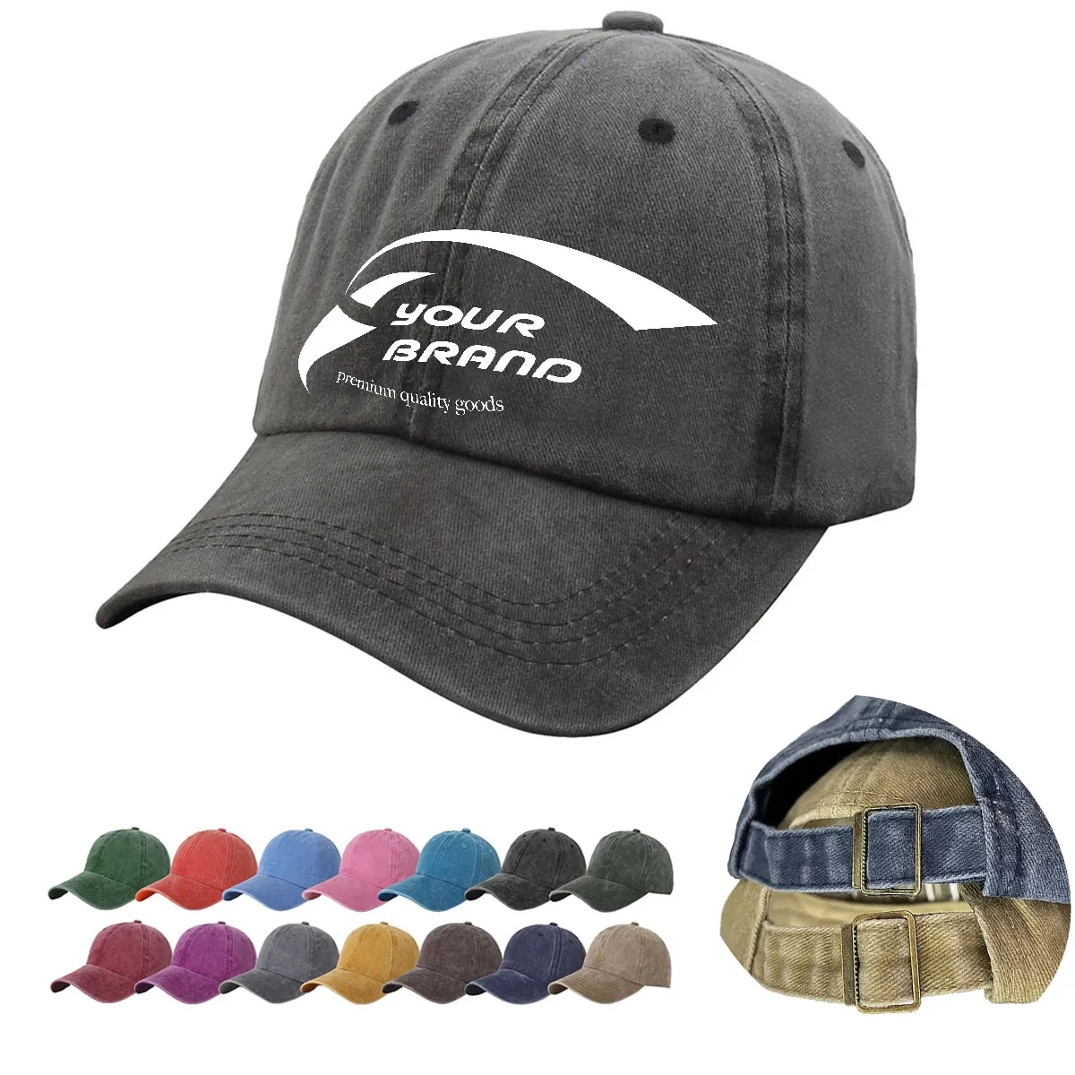 Baseball Cap Golf Original Classic Cotton Dad Hat 5