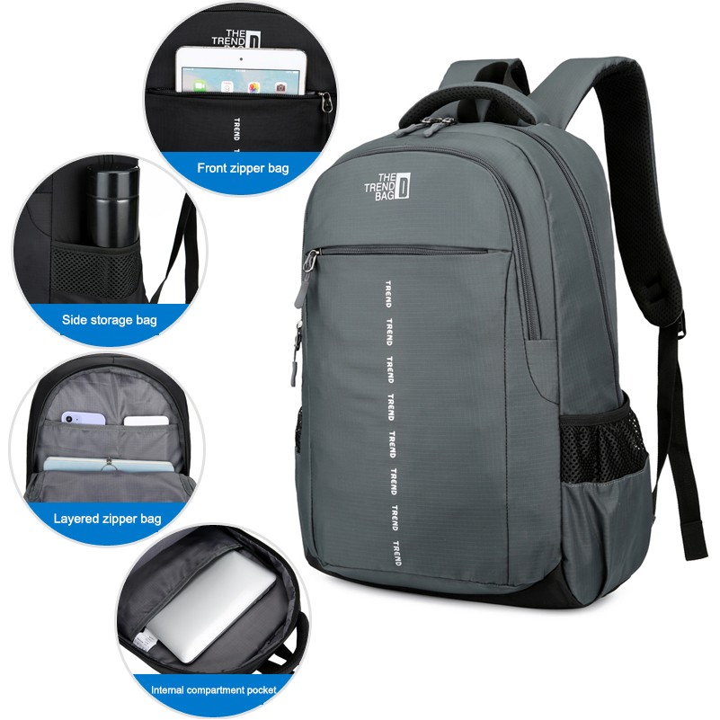 Front Zipper Pocket Business Laptop Backpack, 15.6-Inch Laptop/Tablet, Lightweight 4