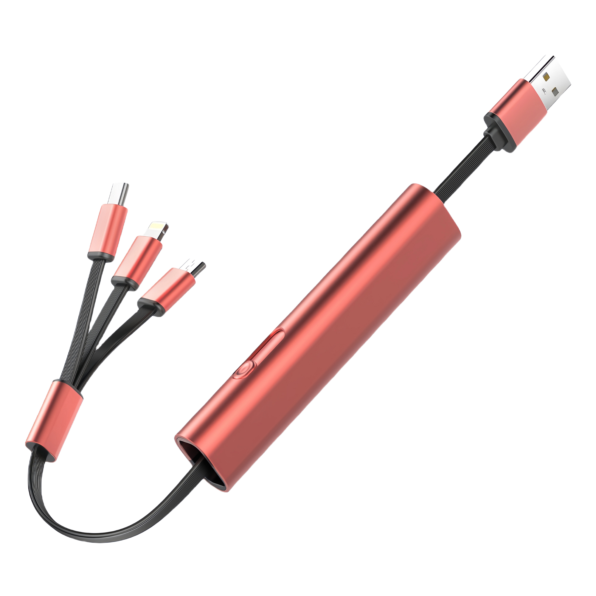 3-in-1 Retractable Charging Cable with Fast Charge 3