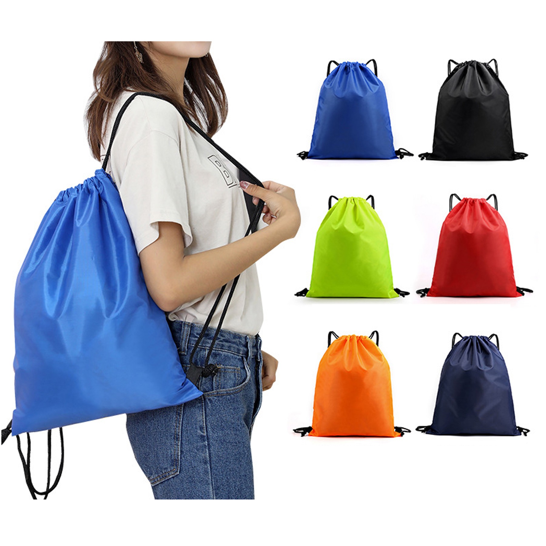 Waterproof Drawstring Backpack