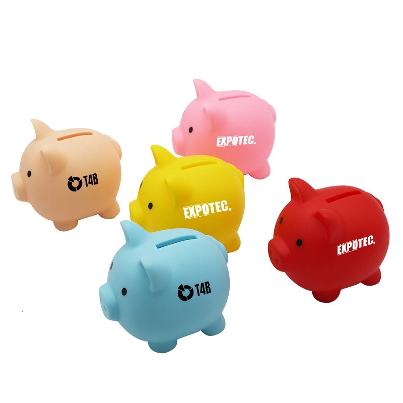 Pink piggy bank 2