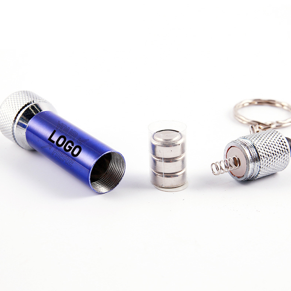 5 LED Aluminum Flashlight with Keychain 4