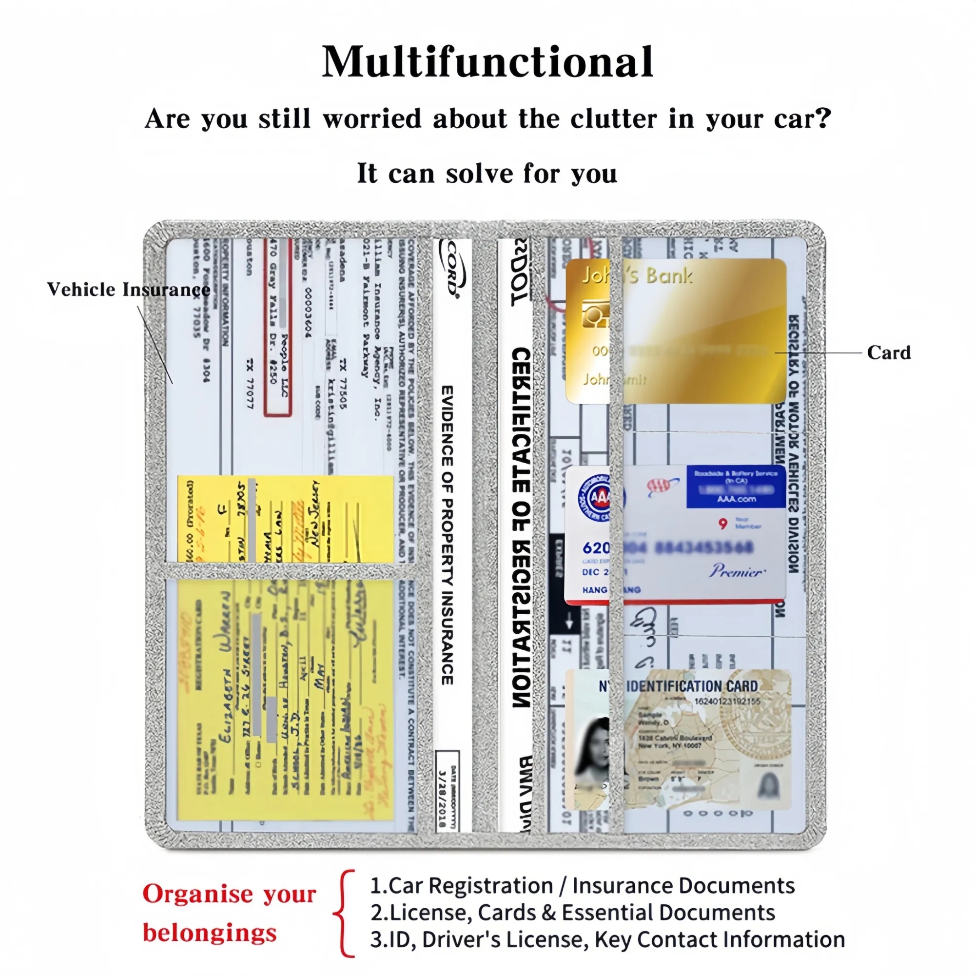 Business Simple Document Passport Holder 1
