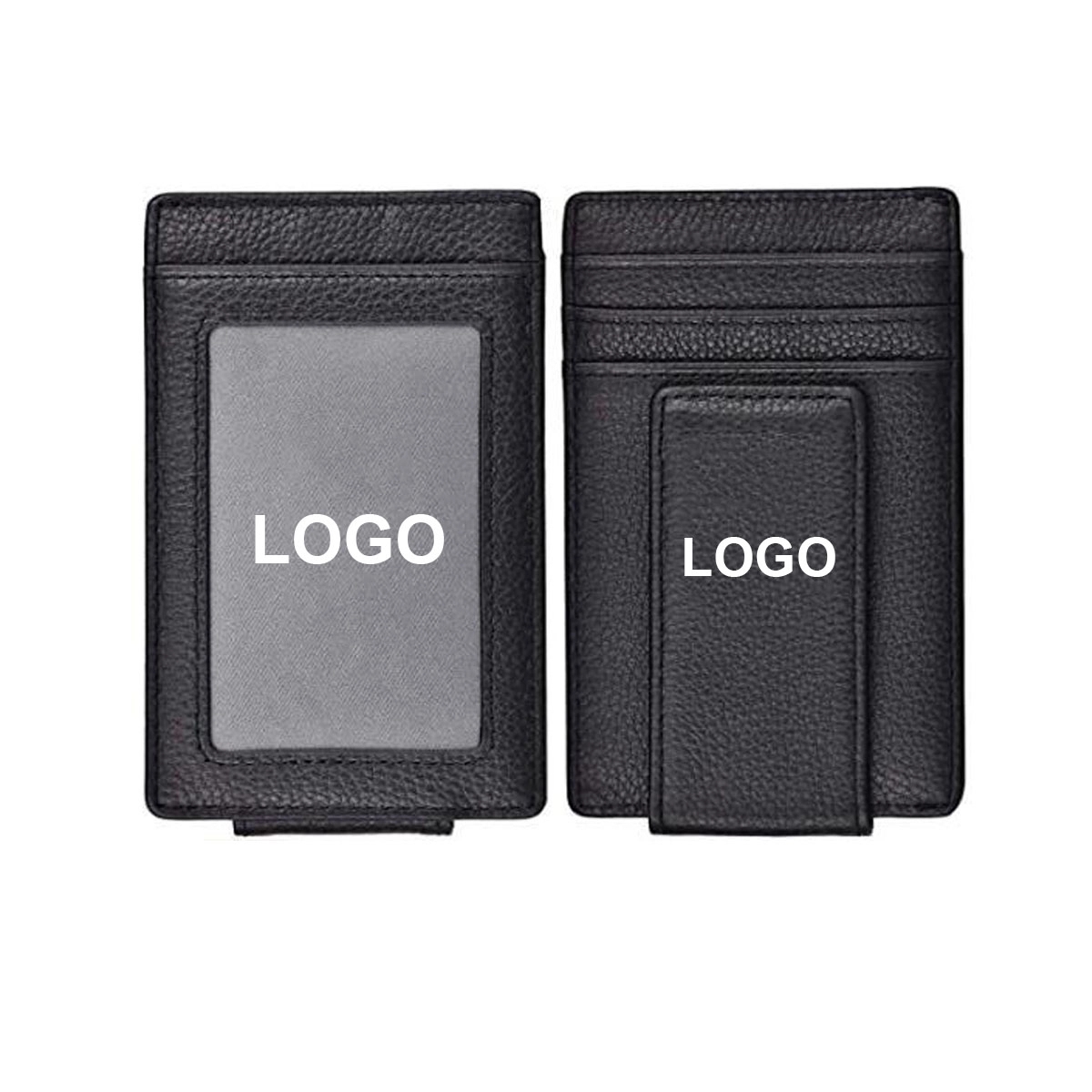 Leather Rfid Money Clip 1