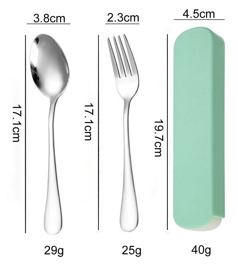 Stainless Steel Tableware Set 2