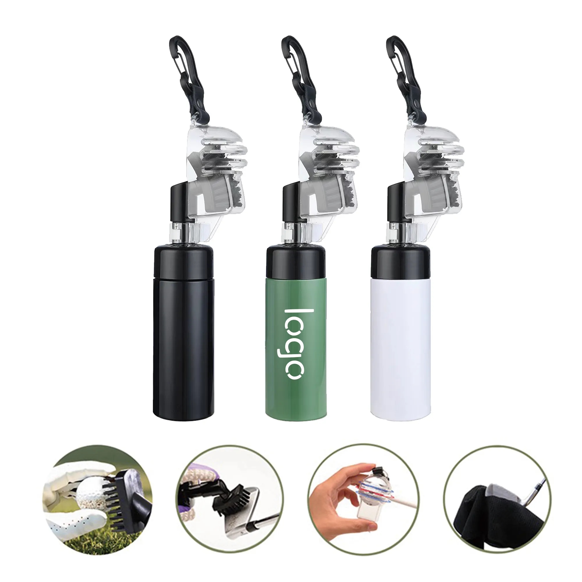 Golf Cleaning Brush With Hook 3