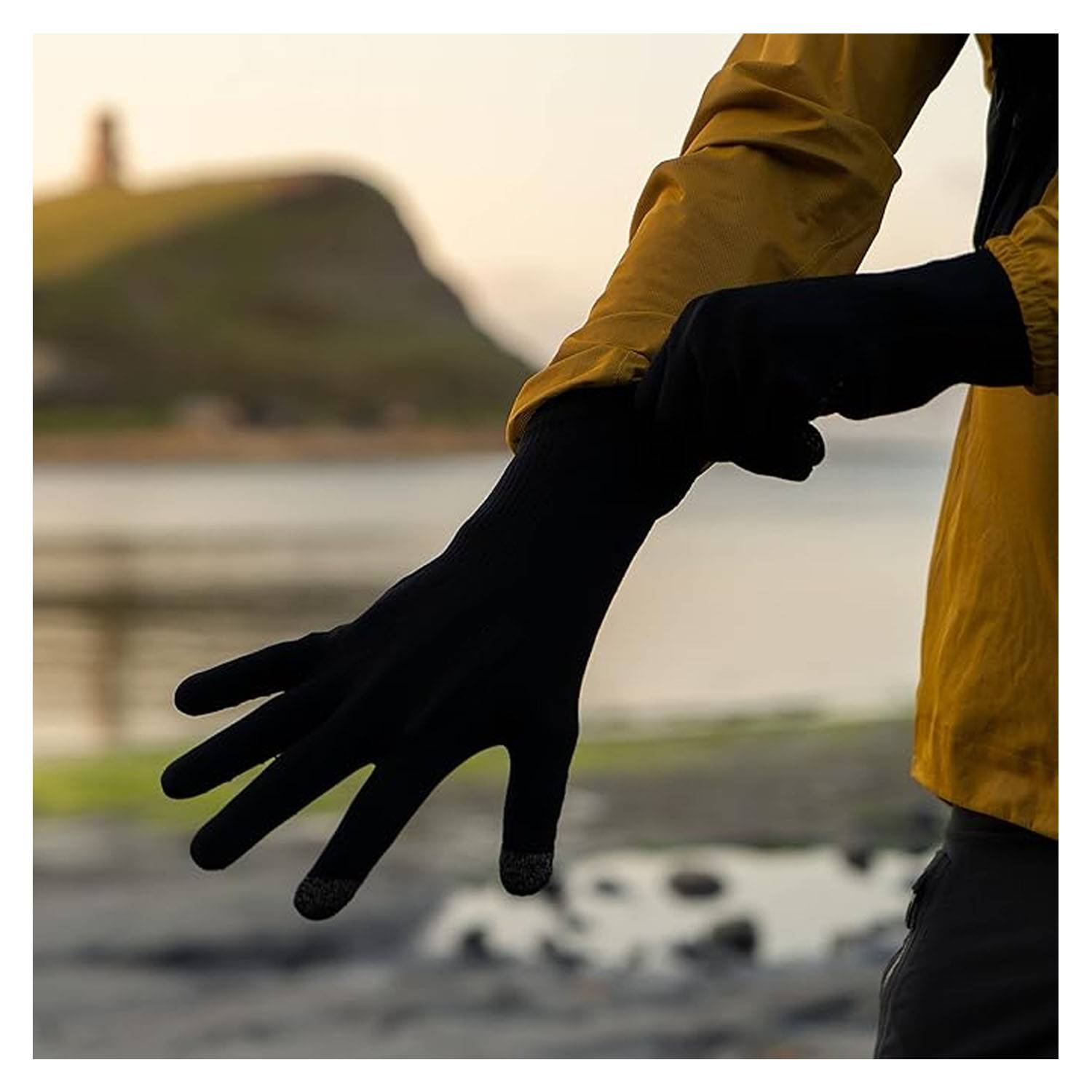 Customizable Three-finger touchscreen waterproof gloves 5