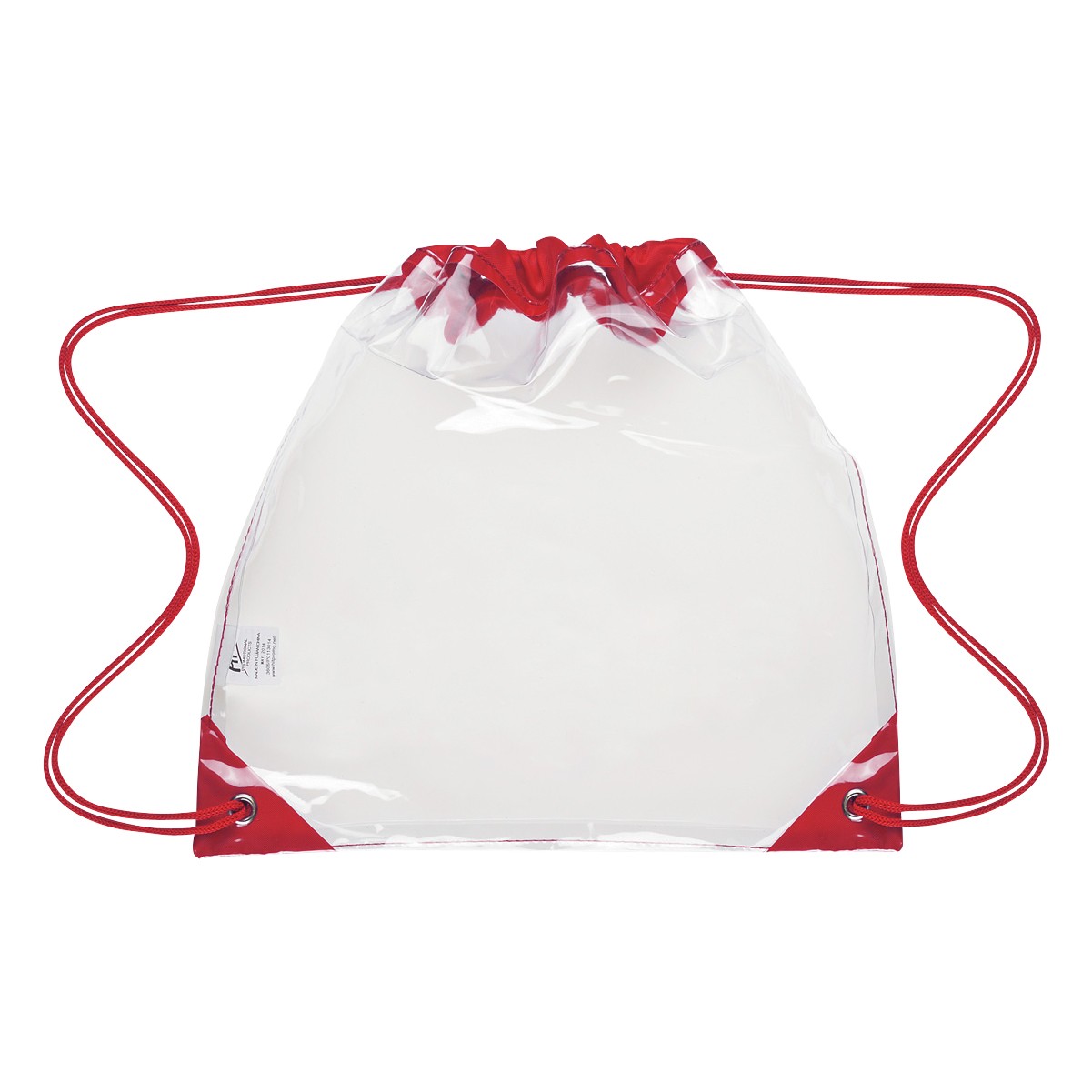 Clear Drawstring/Cinch Backpack 2