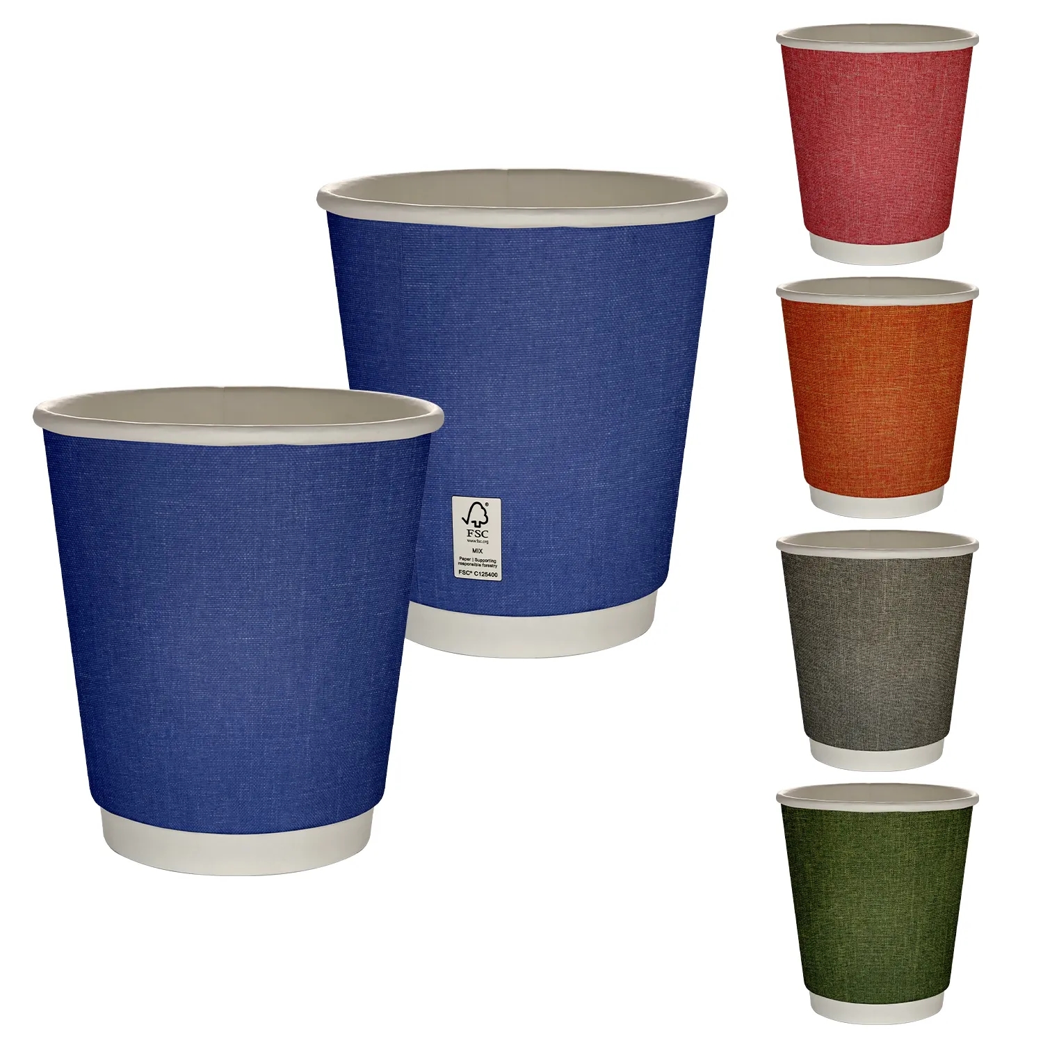 10 oz Full Color Ridge Insulated Paper Cup 8