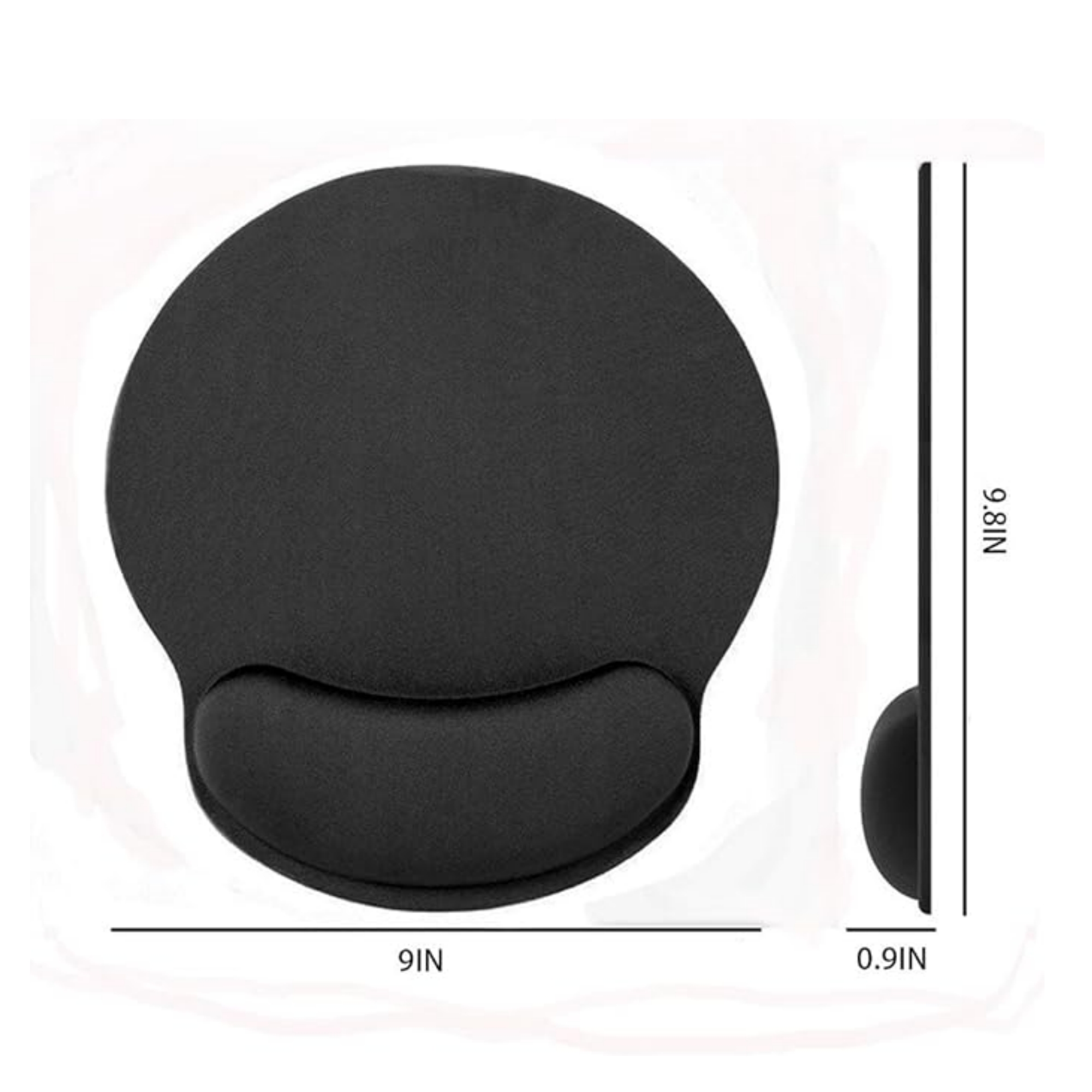 Microfiber Memory Foam Mouse Wrist Pad 6