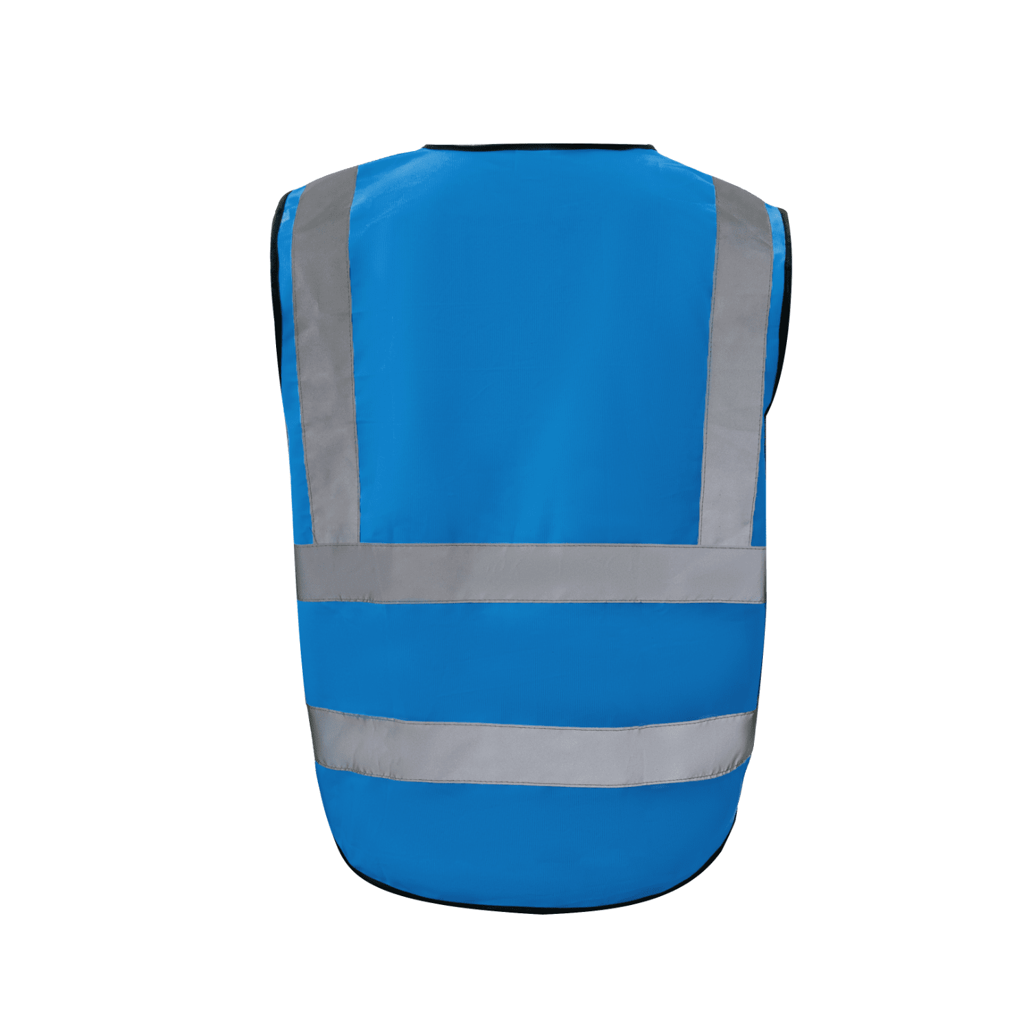 3.8oz. Knitted Class 2 Double Band Reflective Tape Safety Vest with 4 Pockets 5