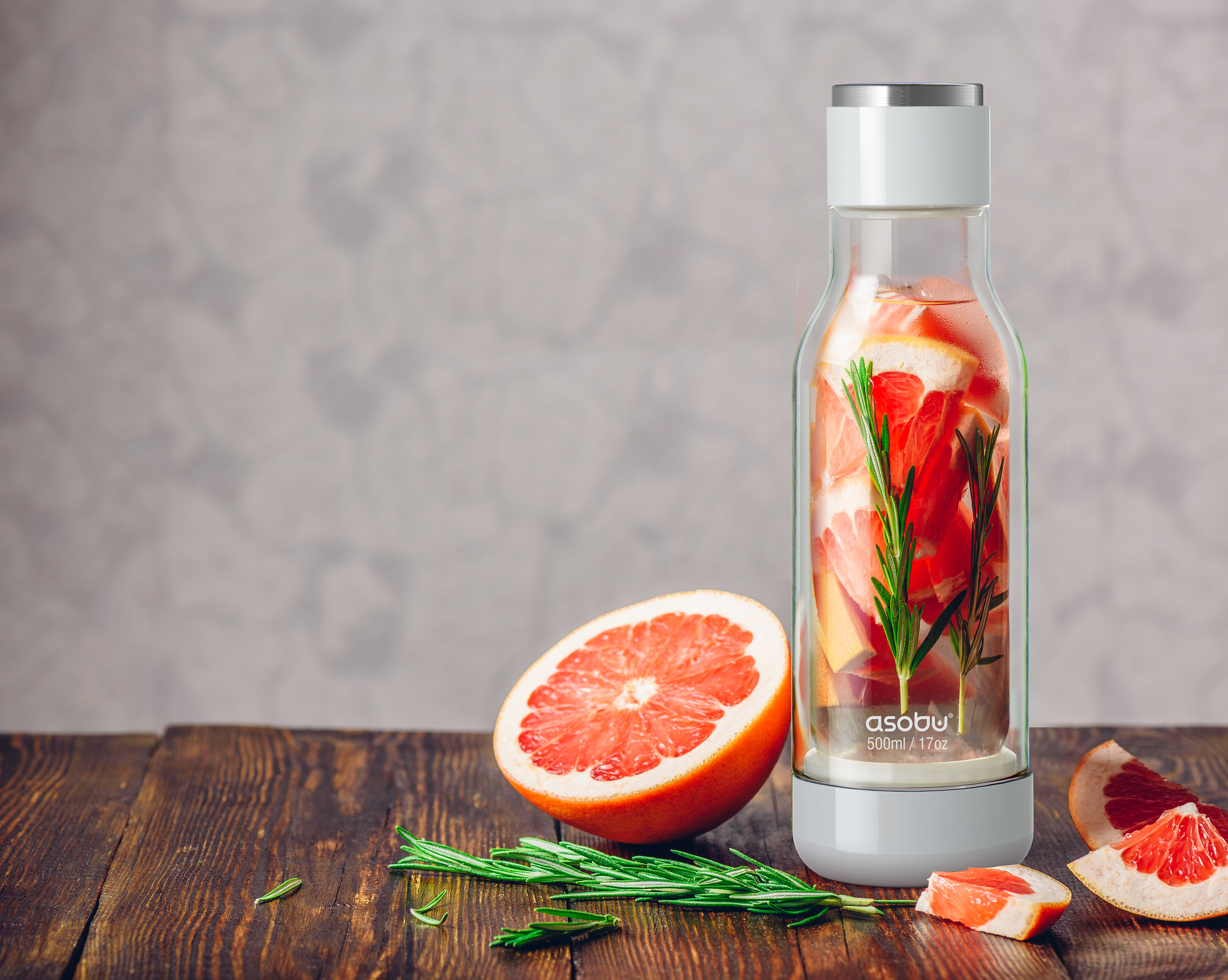 Asobu 17 Oz. Inner Peace Glass Water Bottle