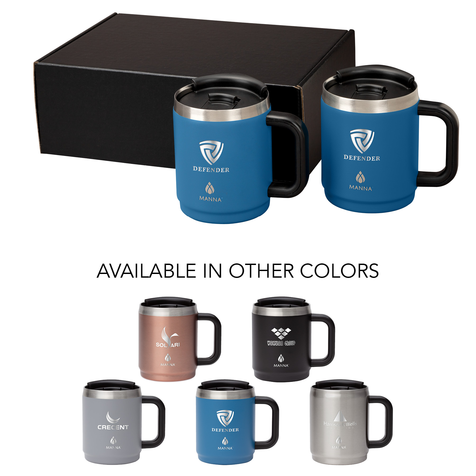 Manna™ Boulder Two-Piece Camping Mug Gift Set 26