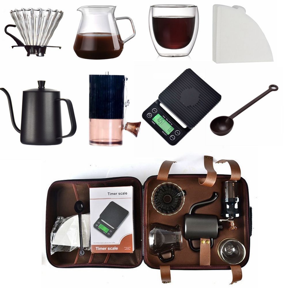 Travel Coffee Gift Set Brewer Kit 1