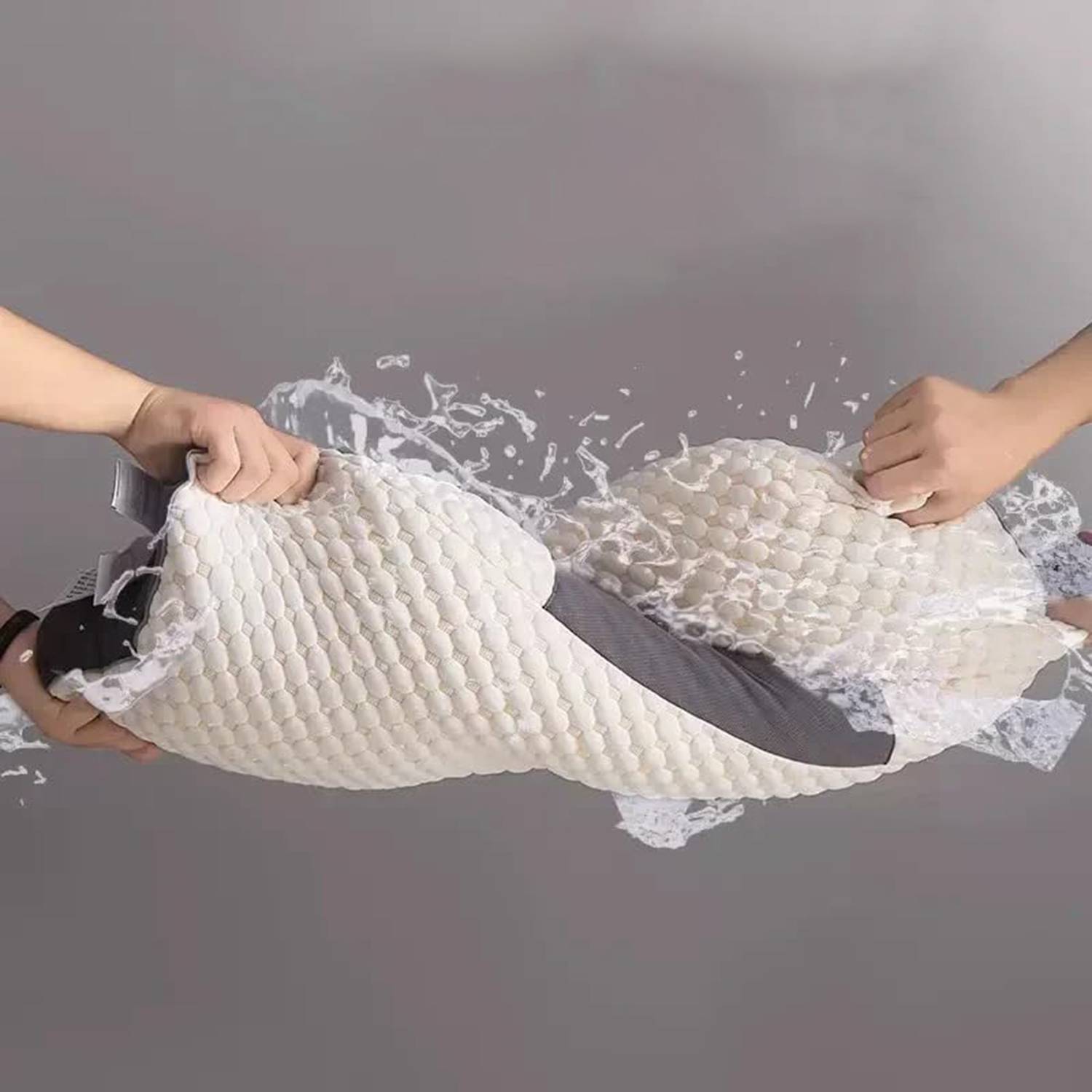 Washable knitted cotton pillow 6