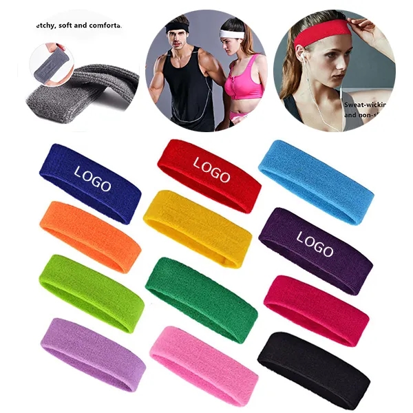 Anti-Slip Moisture-Wicking Athletic Headband 6
