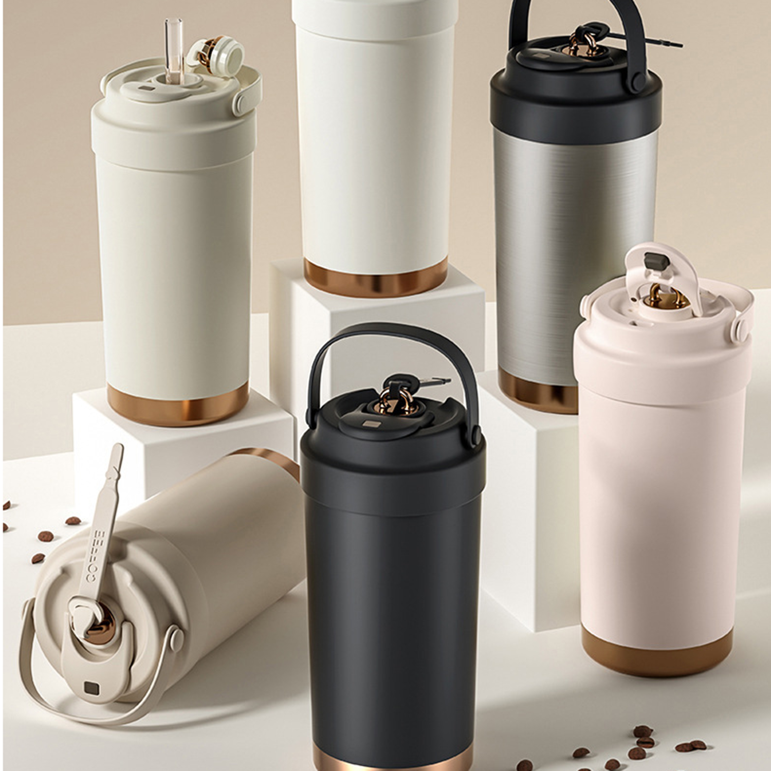 18Oz Stainless Steel Double Wall Insulated Vacuum Bottle 6
