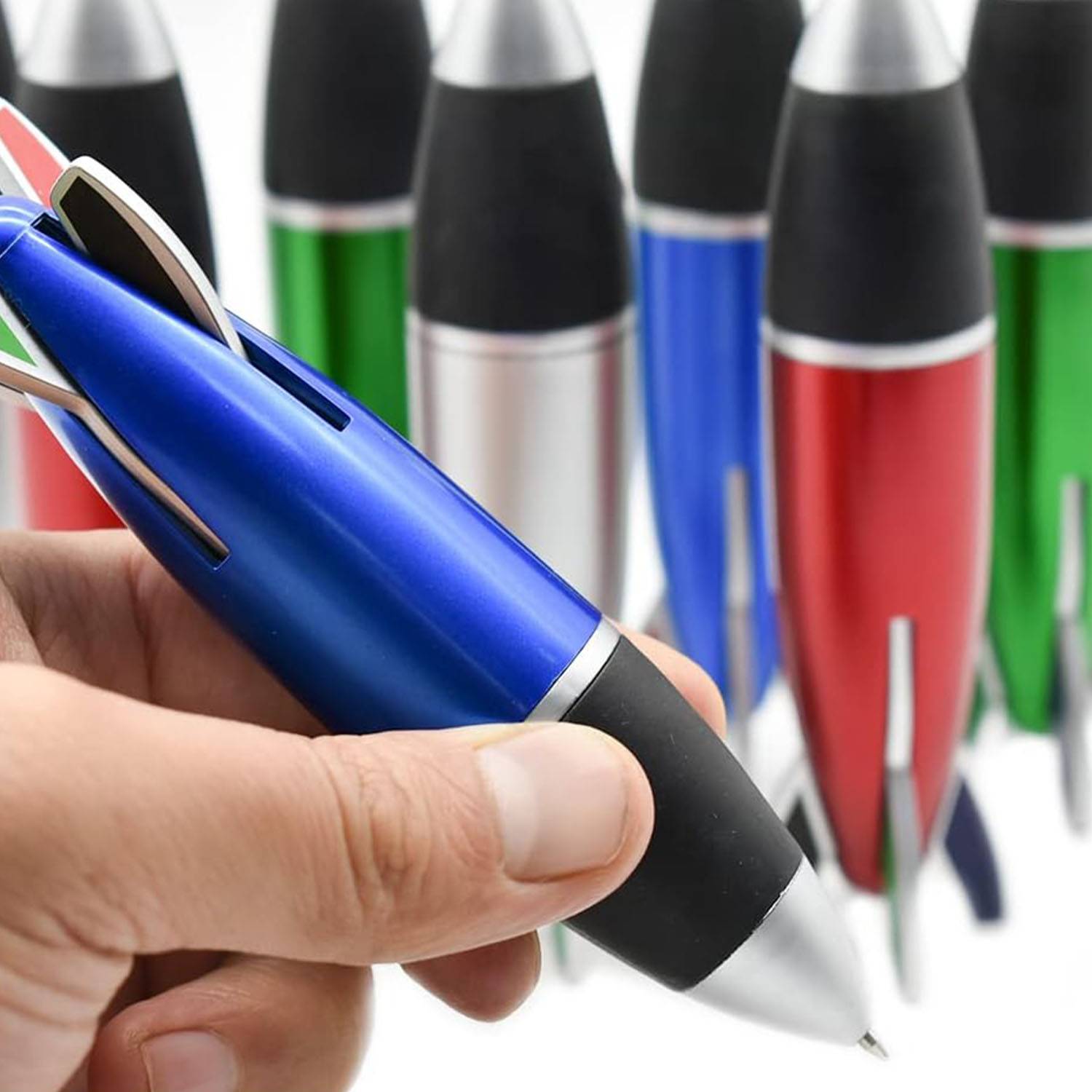 4-Color Retractable Ballpoint Pen for School Home Office 3