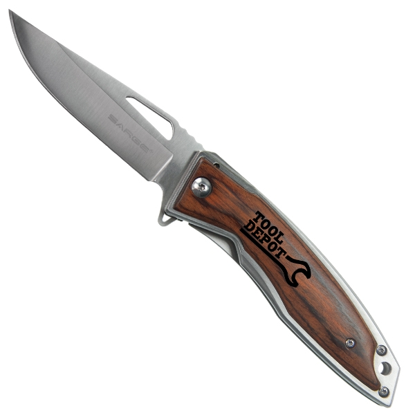 Strive - Wooden Swift Assist Pocket Knife 3