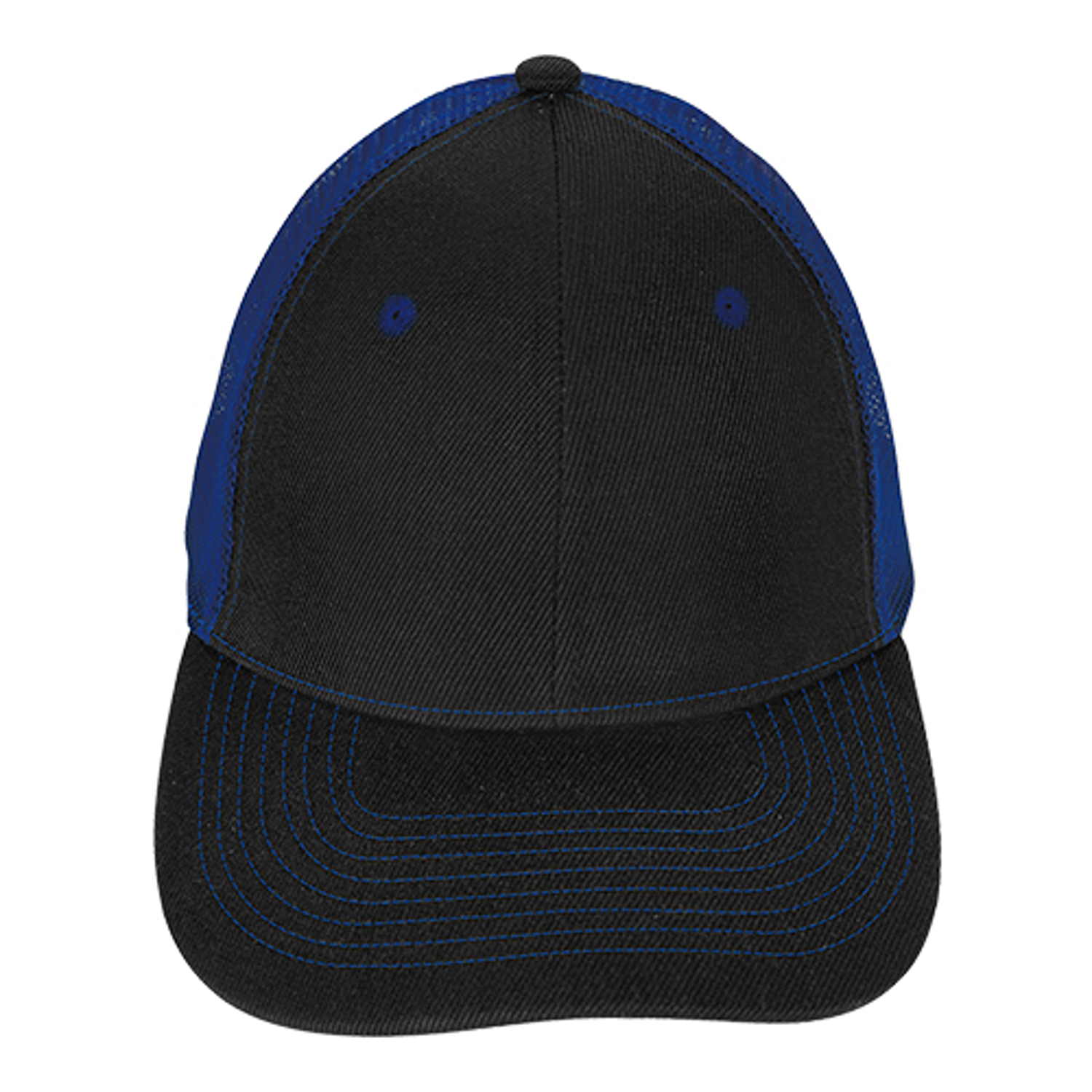 Mid-Profile Accent Mesh Snapback Cap