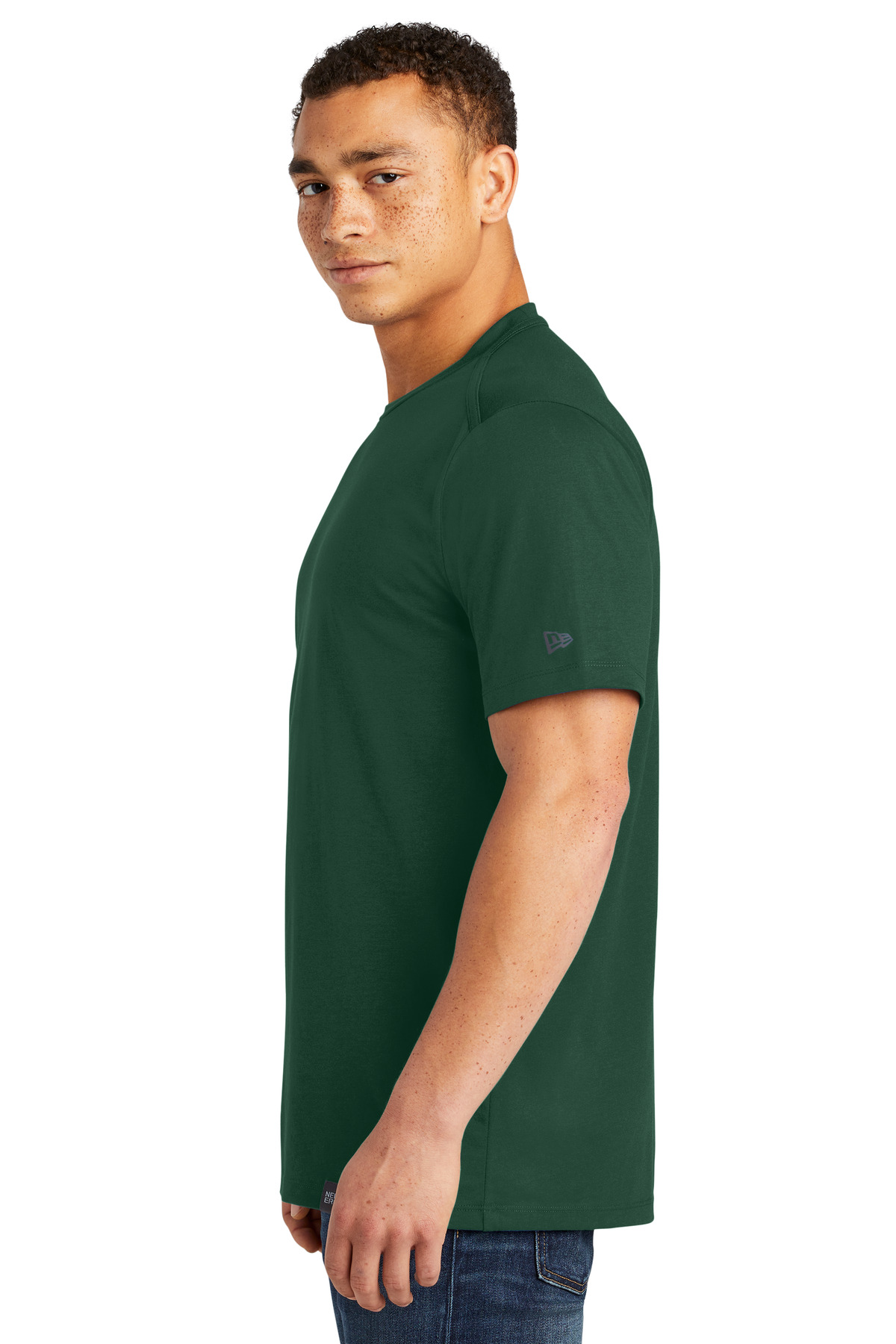 New Era Heritage Blend Crew Tee. NEA100 194