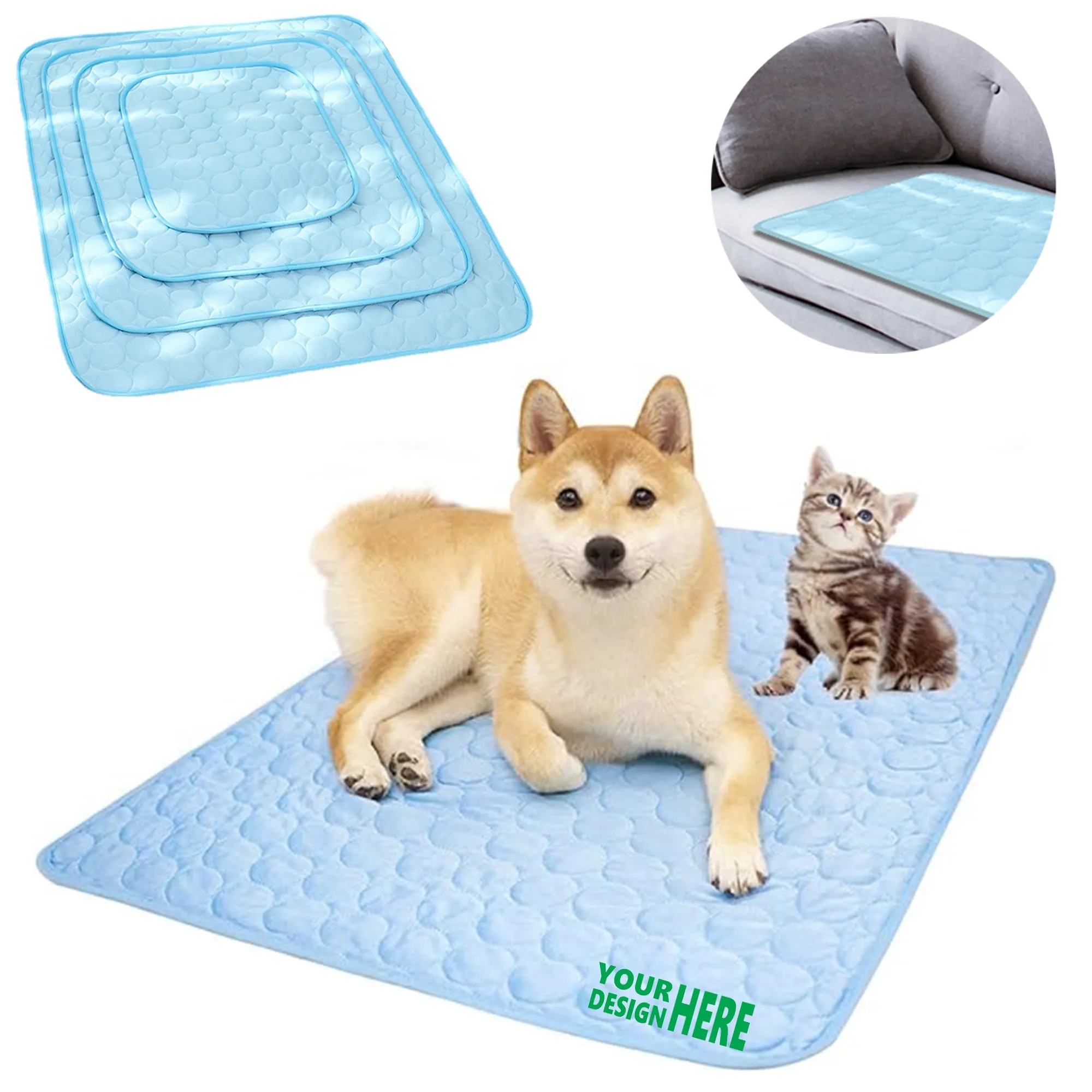 Pet Summer Ice Silk Mat 3